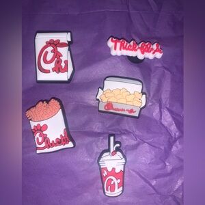 NWOT, Chick fil A shoe charms